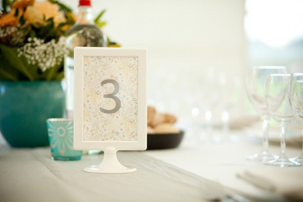  numerar a mesa dos convidados