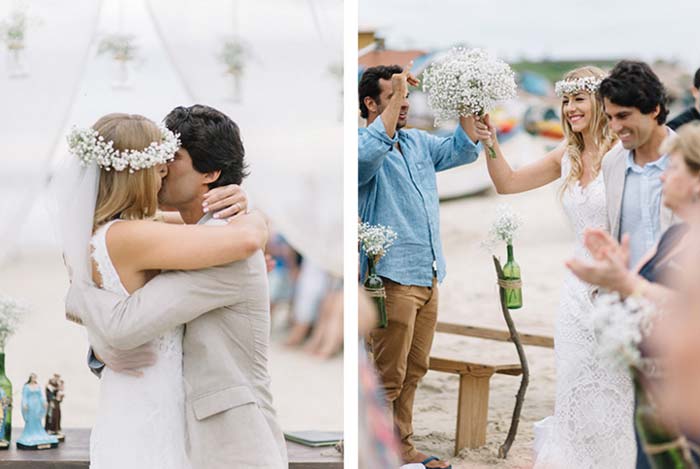Casamento na praia: Emily e Bruno