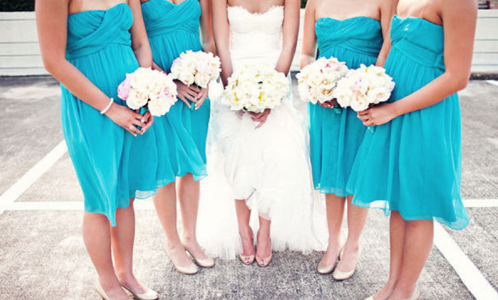 decoração de casamento azul Tiffany