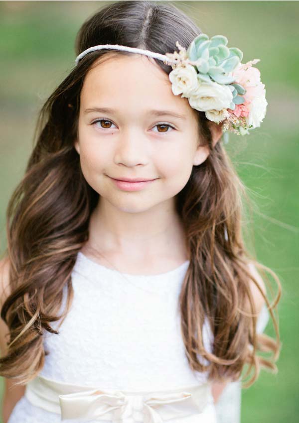 25 inspirações de penteado para daminhas 6