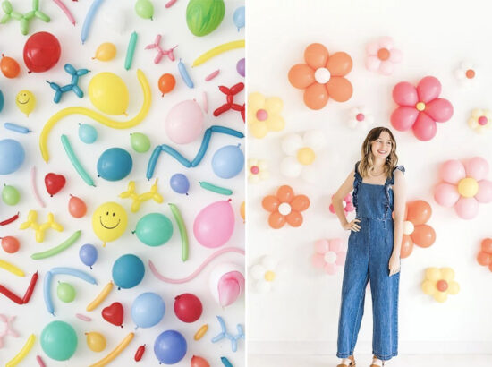 Formas criativas de tornar balões de festa mais divertidos