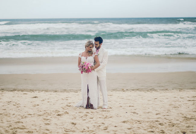 Casamento na praia do Rosa