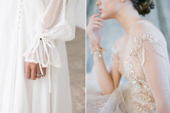Coisinhas que amamos: detalhes no vestido de noiva