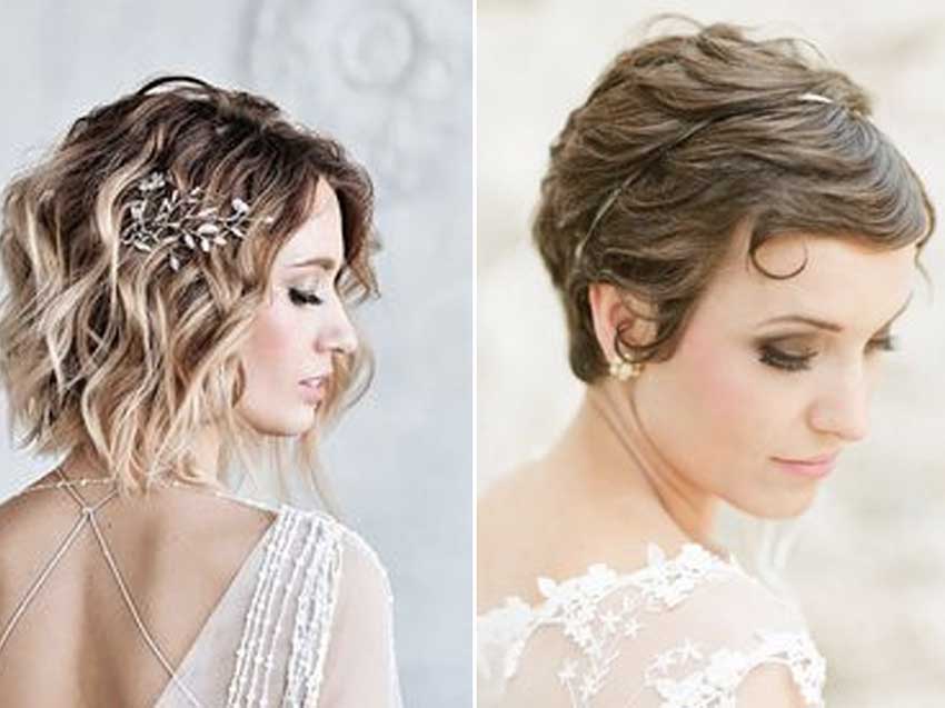 Inspirações: penteados para noivas com cabelo curto